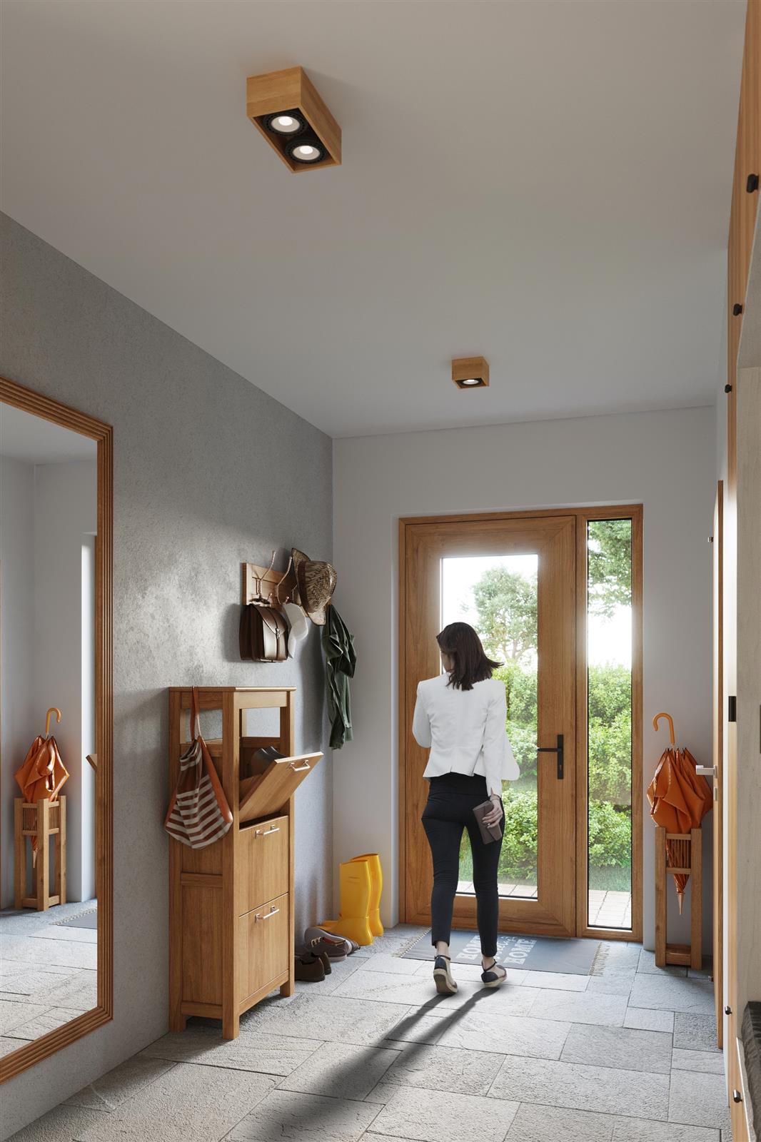 Plafon QUATRO 2 naturalne drewno - obrazek 6