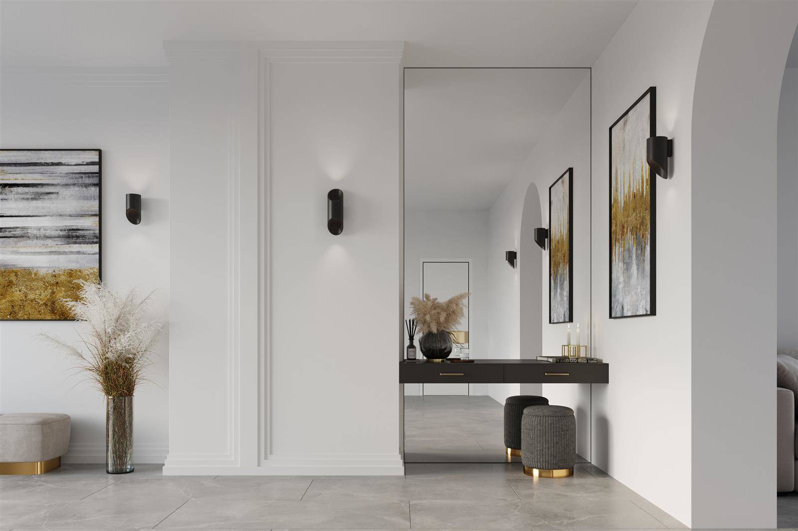 Kinkiet PENNE 30 czarny - obrazek 7