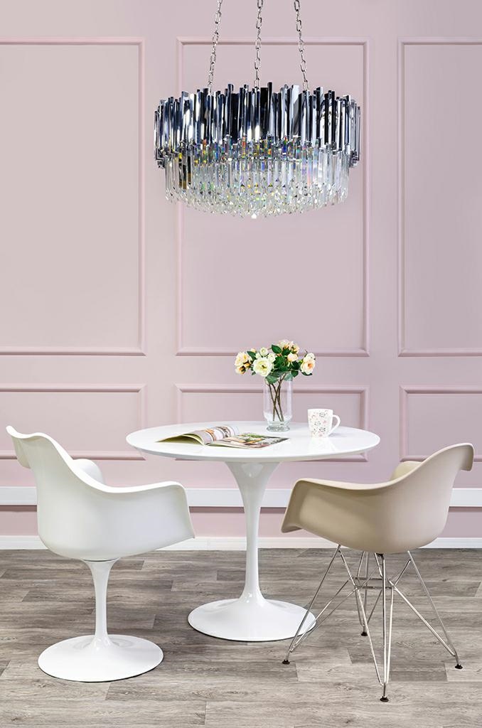 Lampa wisząca IMPERIAL SILVER 80 - stal, kryształ - obrazek 6