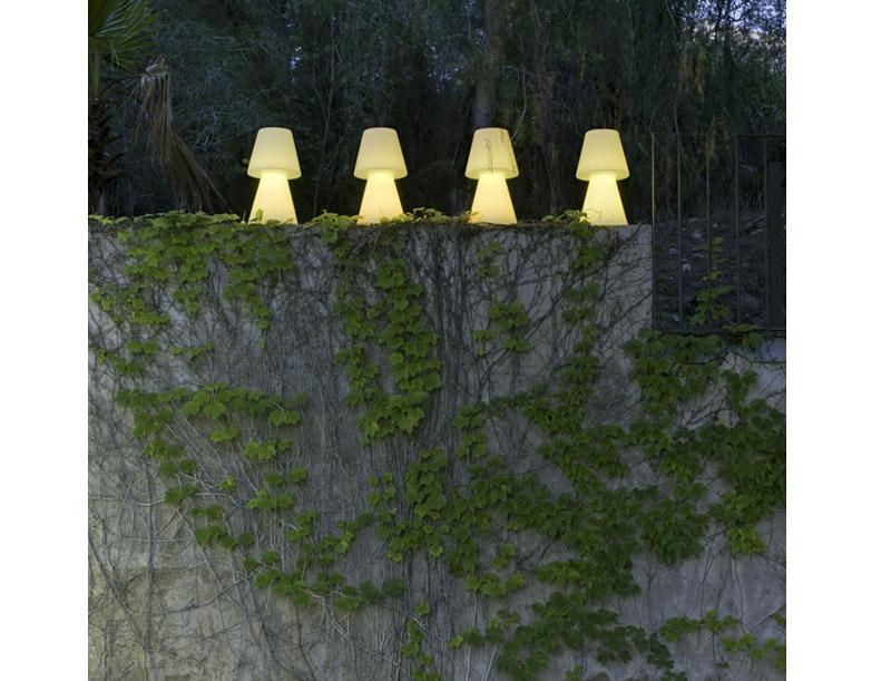 NEW GARDEN lampa LOLA 45 BATTERY biała - obrazek 7