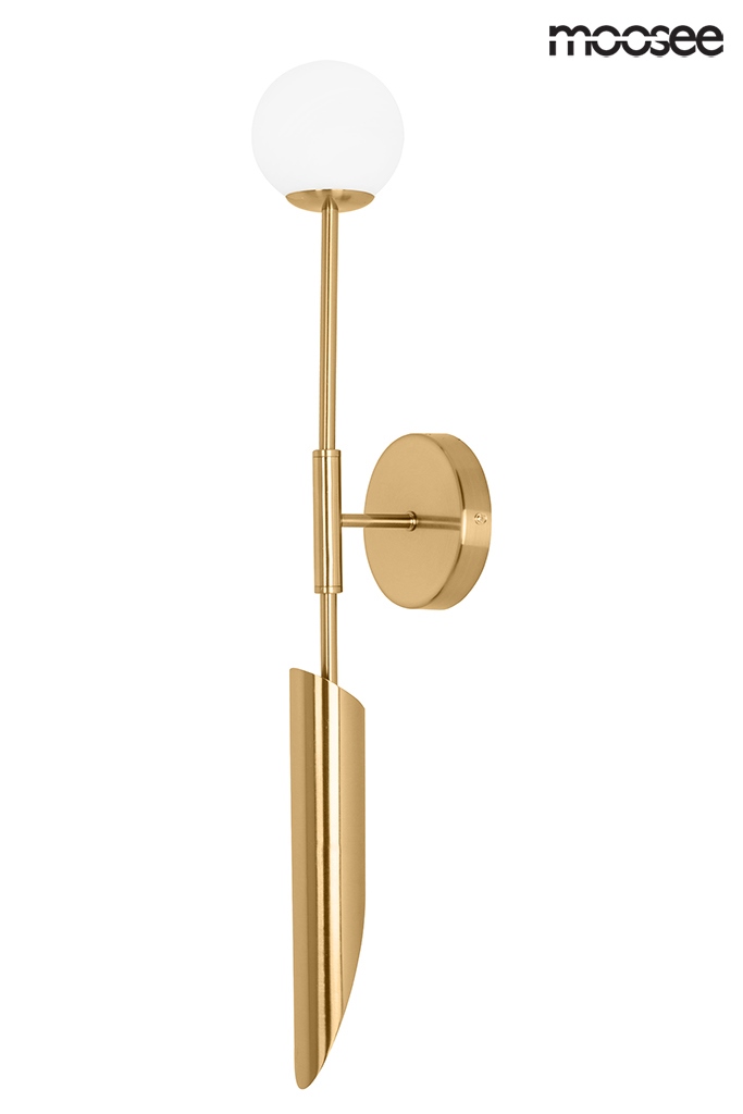 MOOSEE lampa ścienna LUCCA złota - obrazek 3