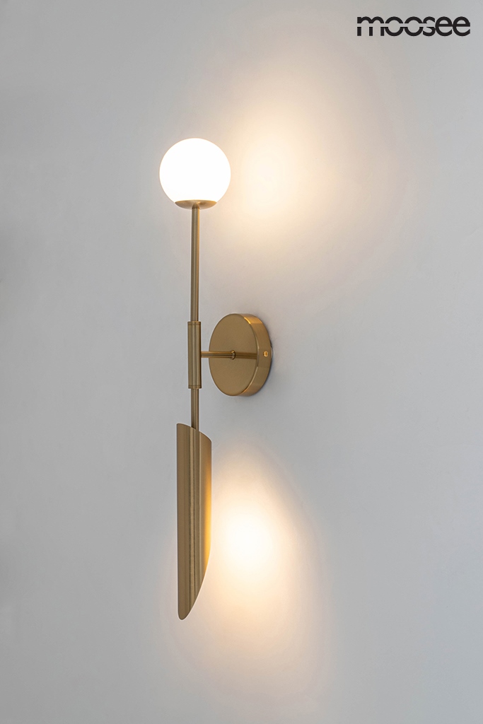 MOOSEE lampa ścienna LUCCA złota - obrazek 8