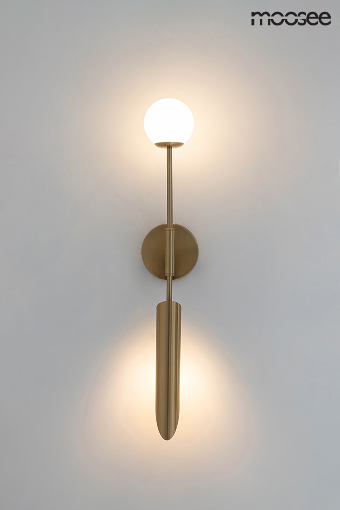 MOOSEE lampa ścienna LUCCA złota - obrazek 9
