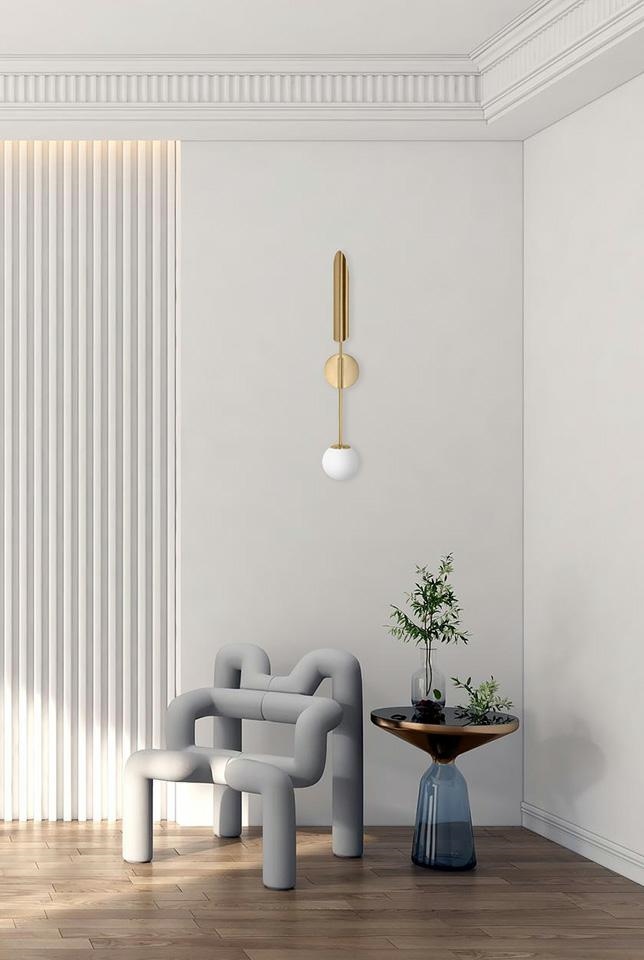 MOOSEE lampa ścienna LUCCA złota - obrazek 12