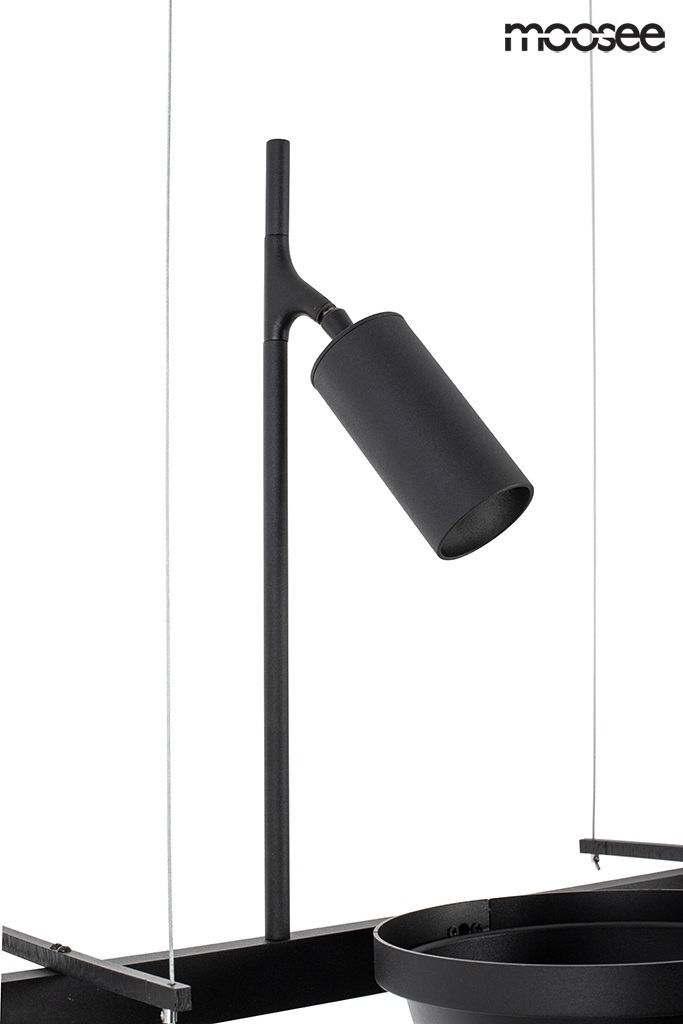 MOOSEE lampa wisząca PLANT czarna - obrazek 10