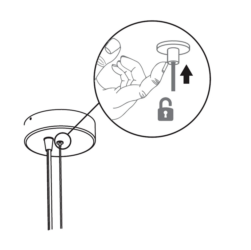 NEW GARDEN lampa wisząca PIANETA 35 BATTERY HANG - obrazek 5