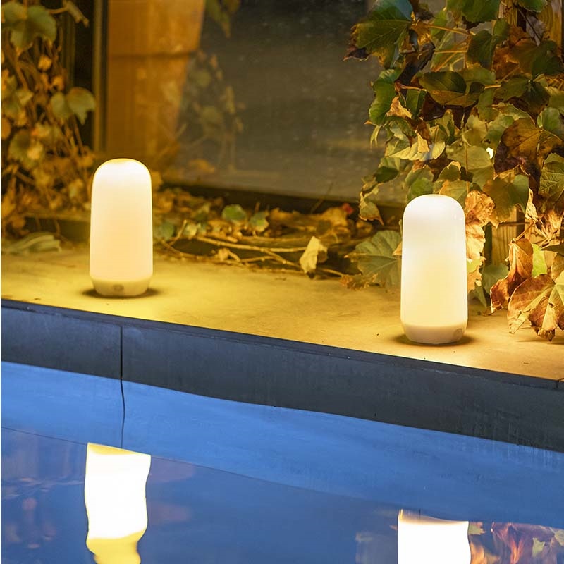 NEW GARDEN lampa stołowa CANDY z efektem płomienia IN&OUT BATTERY - obrazek 4