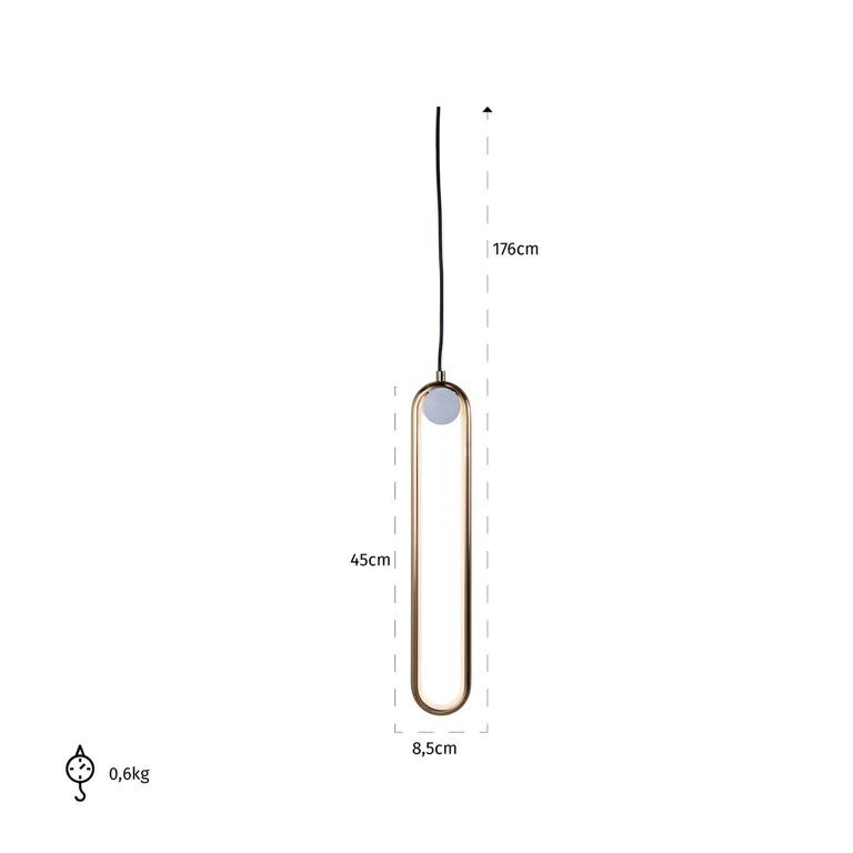 RICHMOND lampa wisząca MAVEY złota - obrazek 4