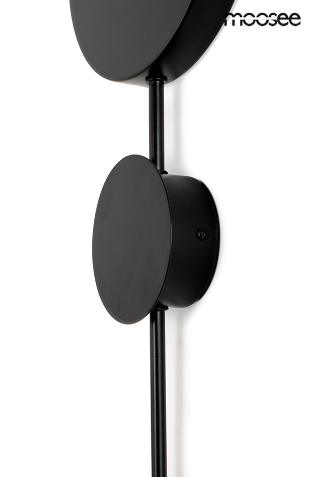MOOSEE lampa ścienna SHADOW 2 czarna - obrazek 4
