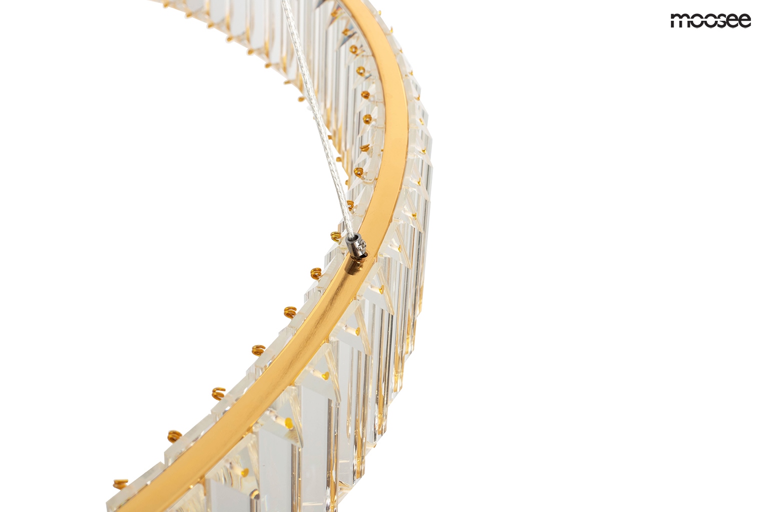 MOOSEE lampa wisząca LIBERTY TRIPLES złota - obrazek 8