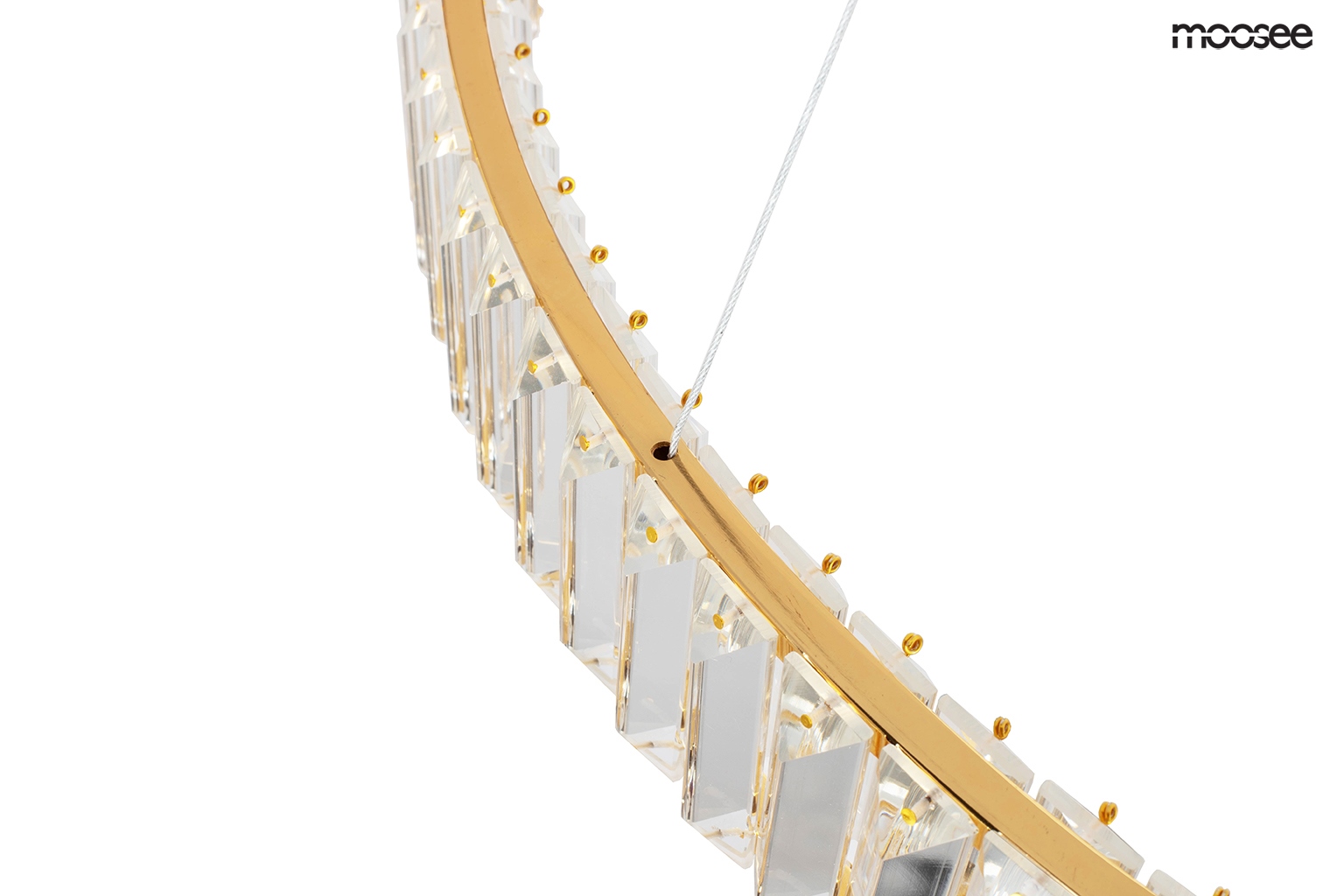 MOOSEE lampa wisząca LIBERTY TRIPLES złota - obrazek 9
