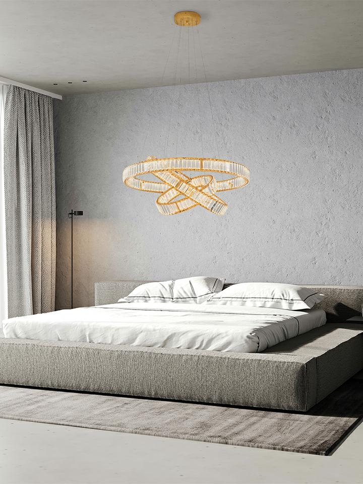 MOOSEE lampa wisząca LIBERTY TRIPLES złota - obrazek 16