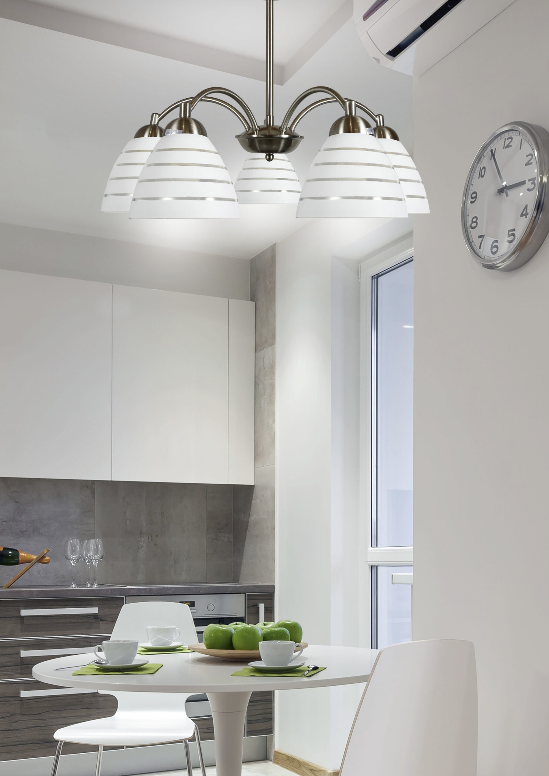 ULI LAMPA WISZĄCA 5X60W E27 SATYNA - obrazek 3