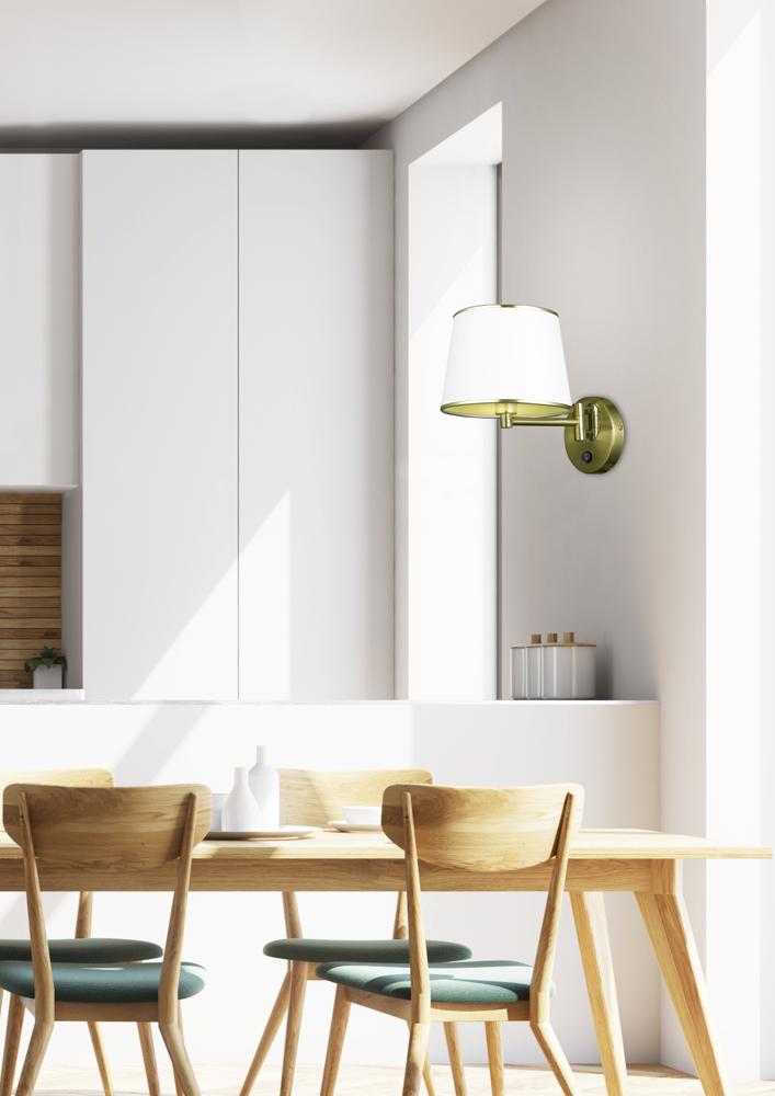 IBIS LAMPA KINKIET 1X40W E14 PATYNA - obrazek 4