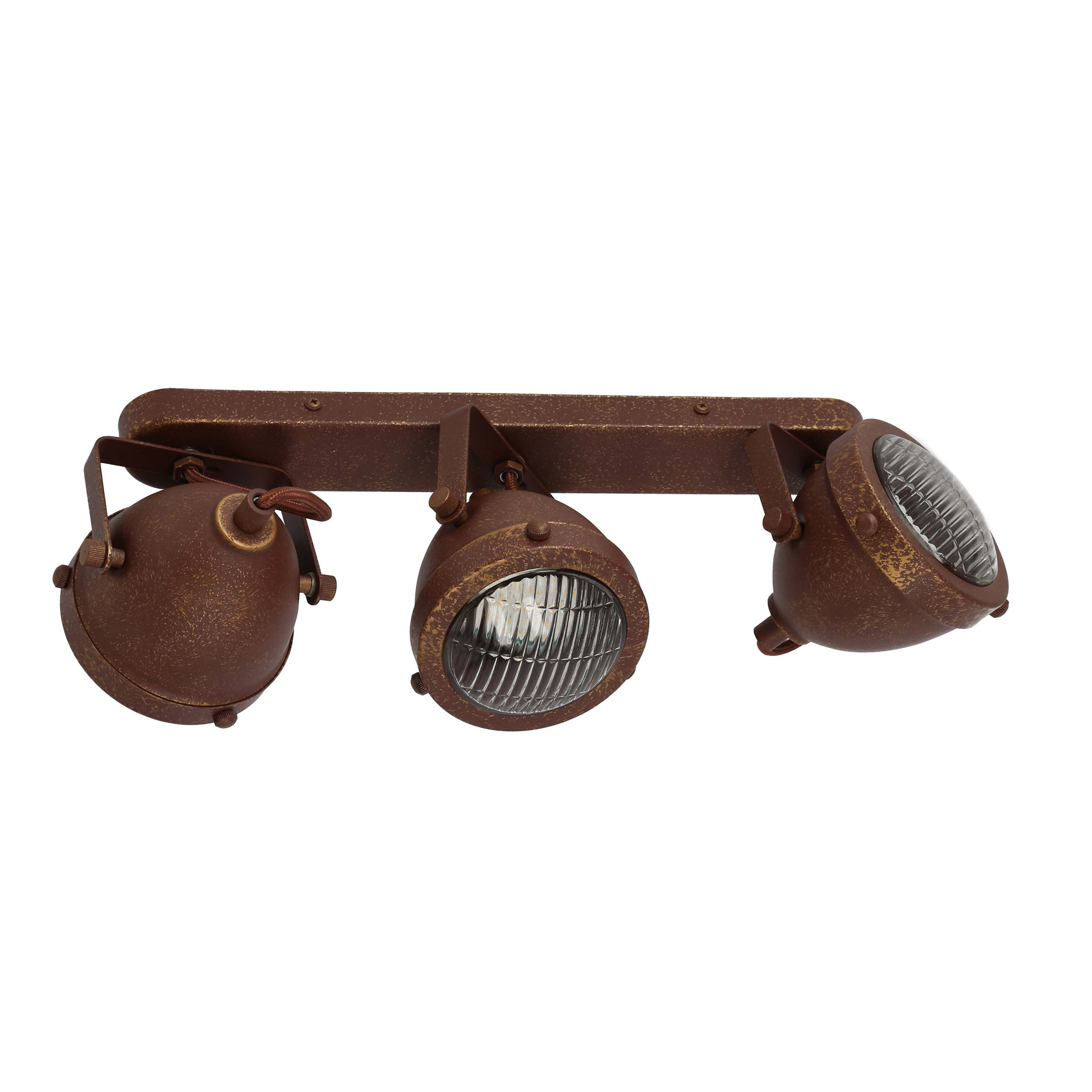 FRODO LAMPA SUFITOWA LISTWA 3X40W GU10 RDZAWY - obrazek 8