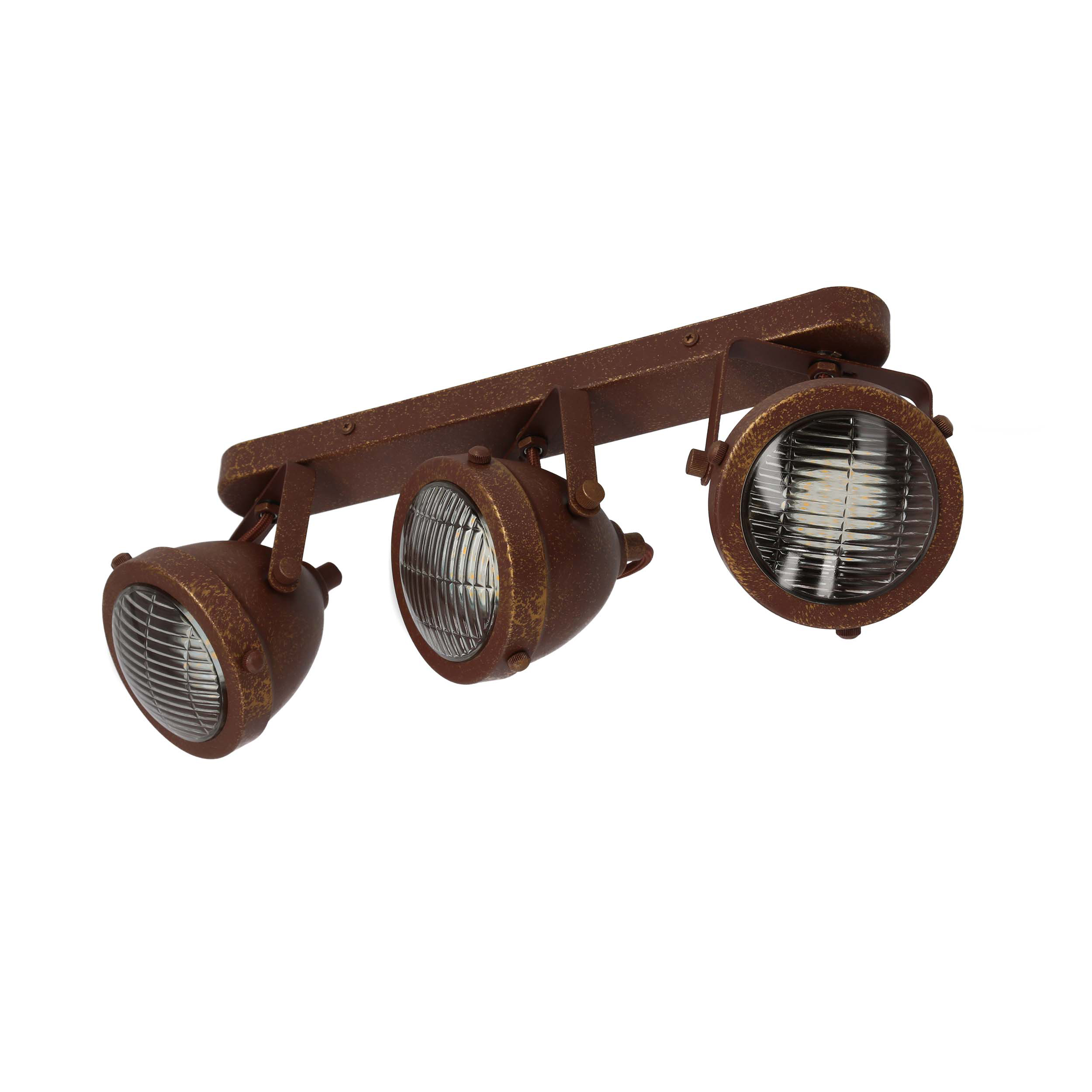 FRODO LAMPA SUFITOWA LISTWA 3X40W GU10 RDZAWY - obrazek 10