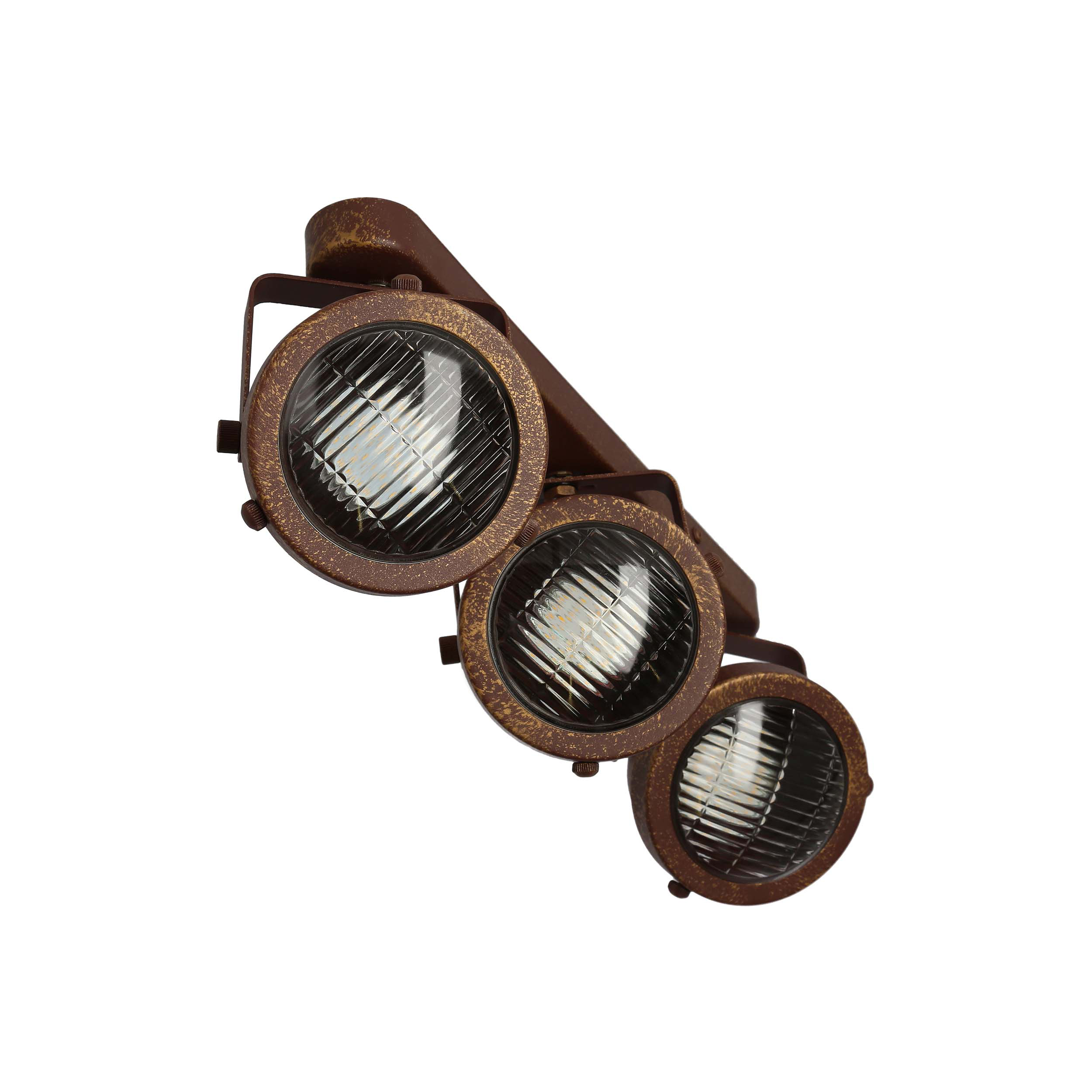 FRODO LAMPA SUFITOWA LISTWA 3X40W GU10 RDZAWY - obrazek 12