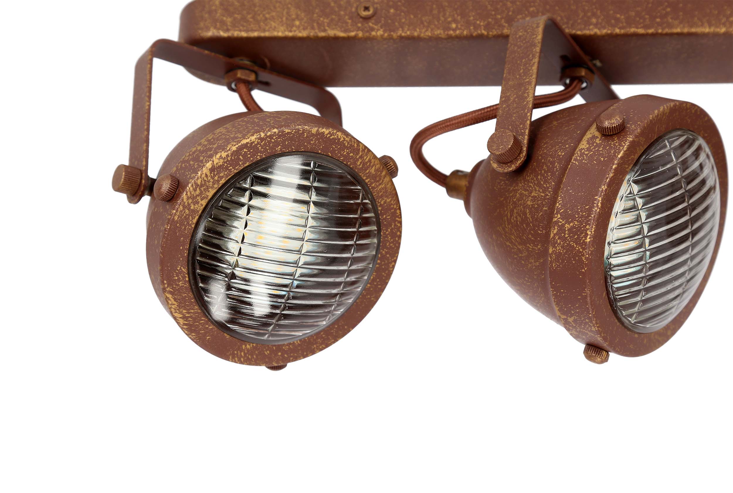 FRODO LAMPA SUFITOWA LISTWA 3X40W GU10 RDZAWY - obrazek 13