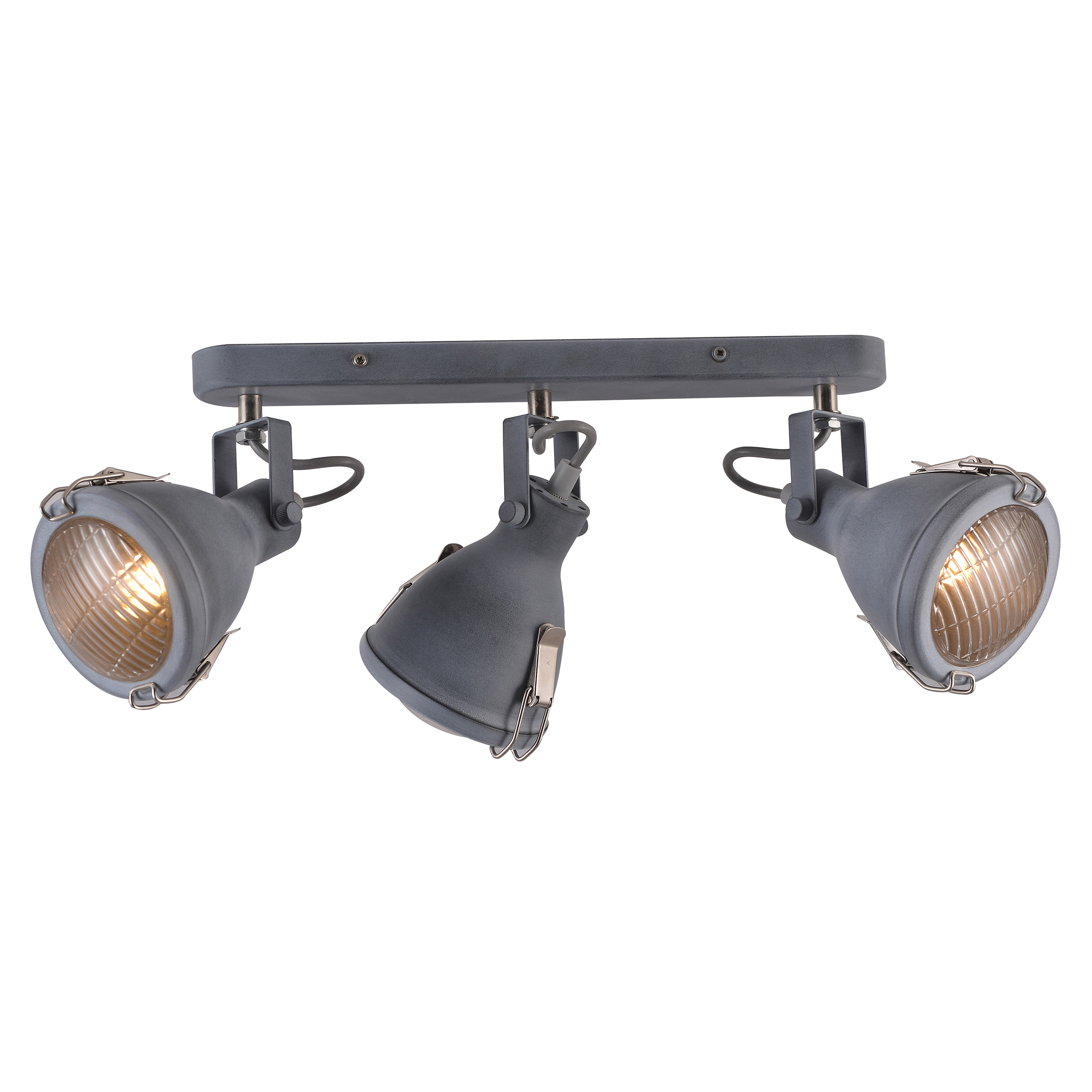 CRODO LAMPA SUFITOWA LISTWA 3X40W E14 SZARY - obrazek 7