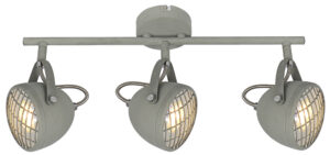 PENT LAMPA SUFITOWA LISTWA 3X50W GU10 BETONOWY SZARY