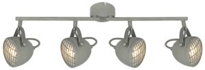 PENT LAMPA SUFITOWA LISTWA 4X50W GU10 BETONOWY SZARY