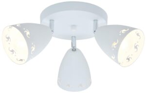 COTY LAMPA SUFITOWA PLAFON 3X40W E14 BIAŁY MAT