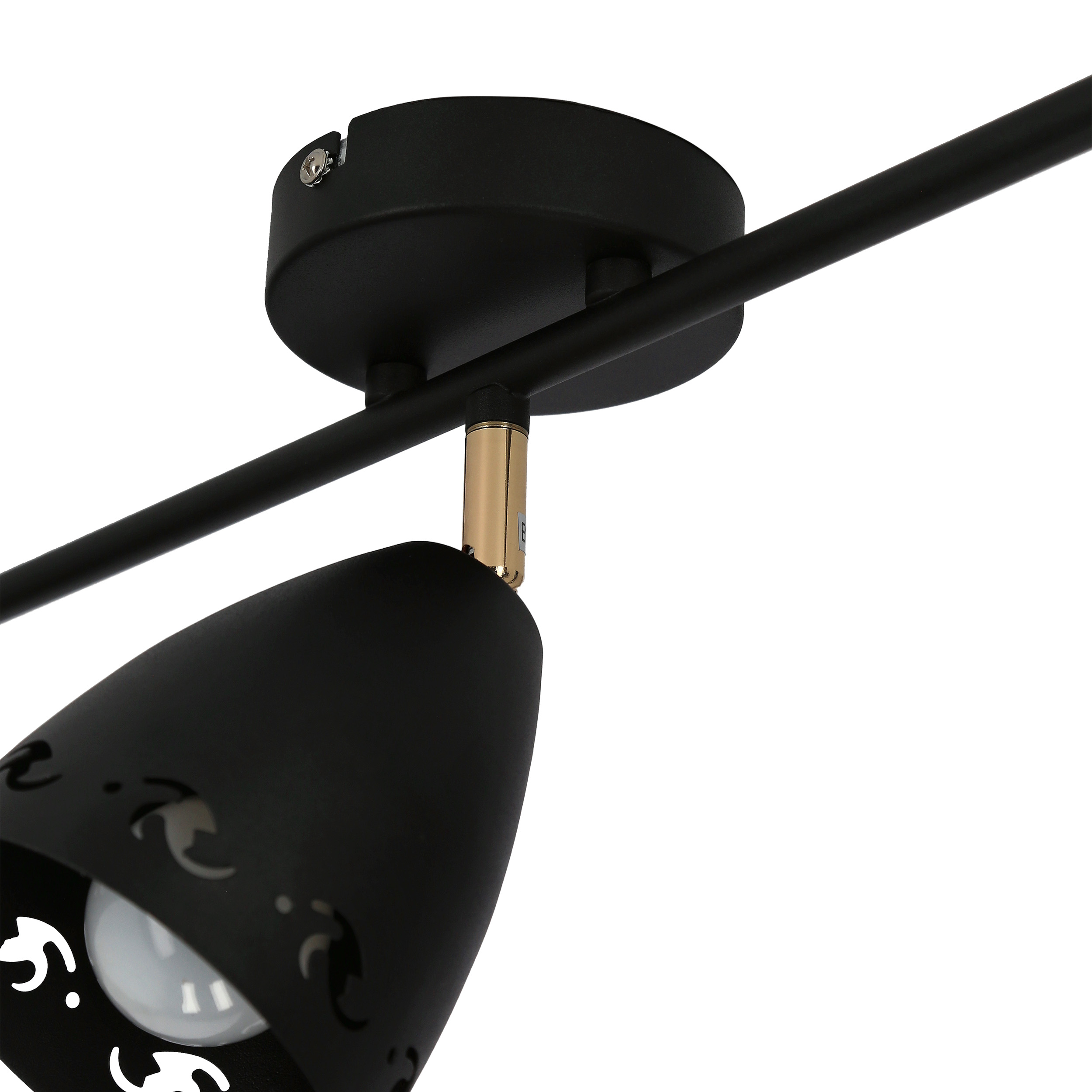 COTY LAMPA SUFITOWA LISTWA 3X40W E14 CZARNY - obrazek 7