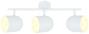 AZURO LAMPA SUFITOWA LISTWA 3X40W E27 BIAŁY