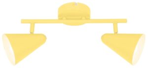 AMOR LAMPA SUFITOWA LISTWA 2X40W E14 BANANOWY