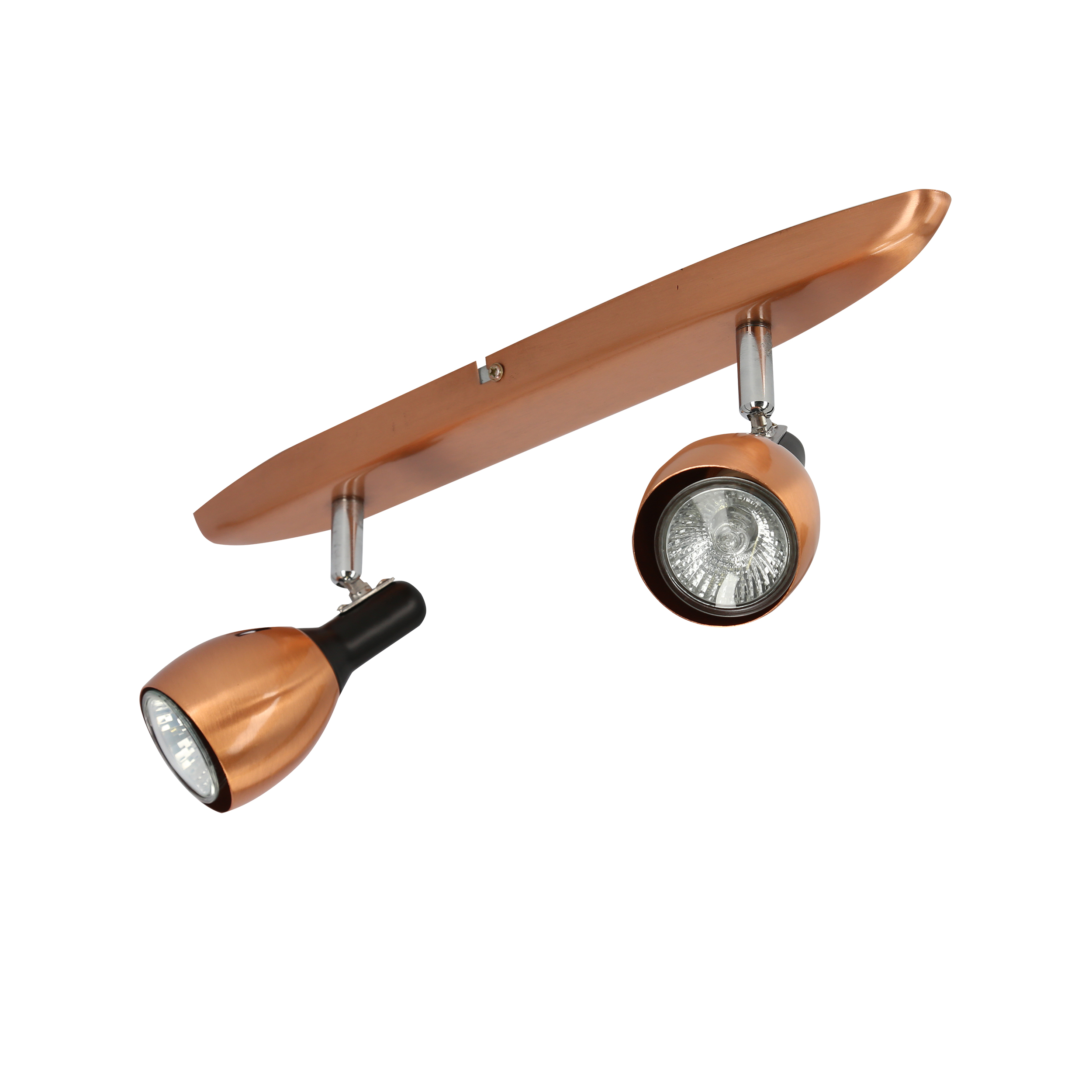 CROSS LAMPA SUFITOWA LISTWA 2X50W GU10 MIEDZIANY - obrazek 7