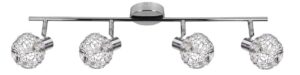 COLLAR LAMPA SUFITOWA LISTWA 4X40W G9 CHROM