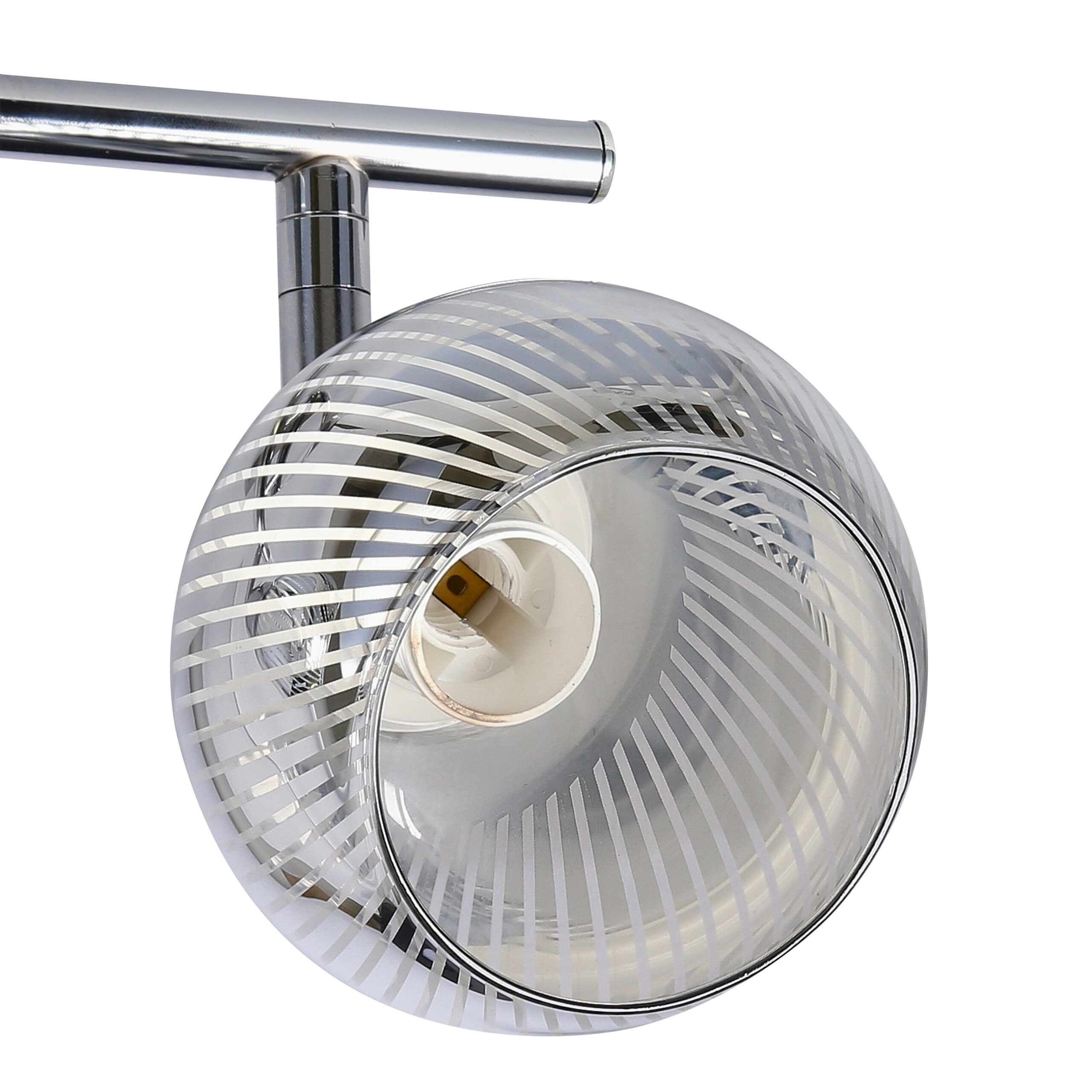 FORT LAMPA SUFITOWA LISTWA 2X10W E14 LED CHROM - obrazek 12