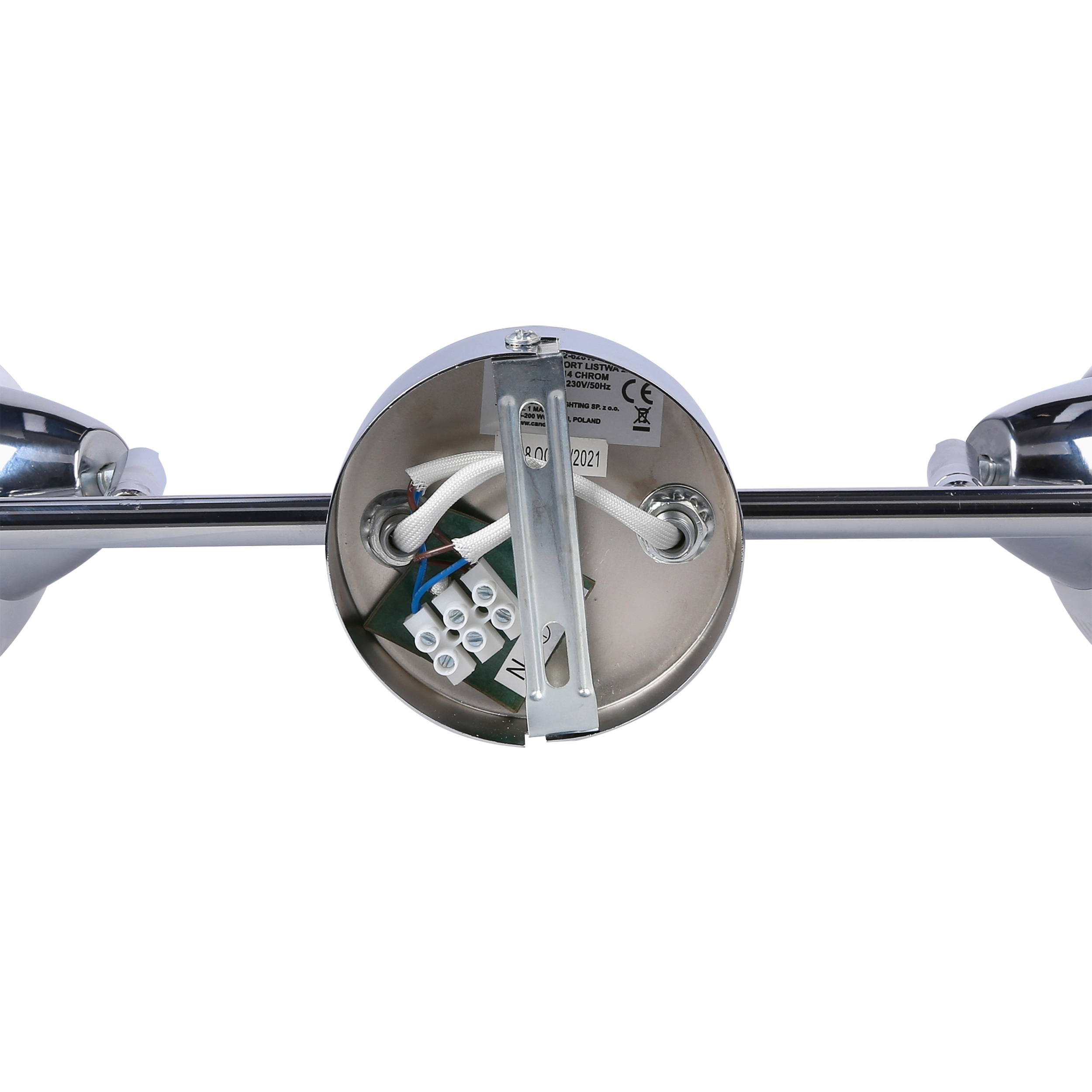 FORT LAMPA SUFITOWA LISTWA 2X10W E14 LED CHROM - obrazek 13