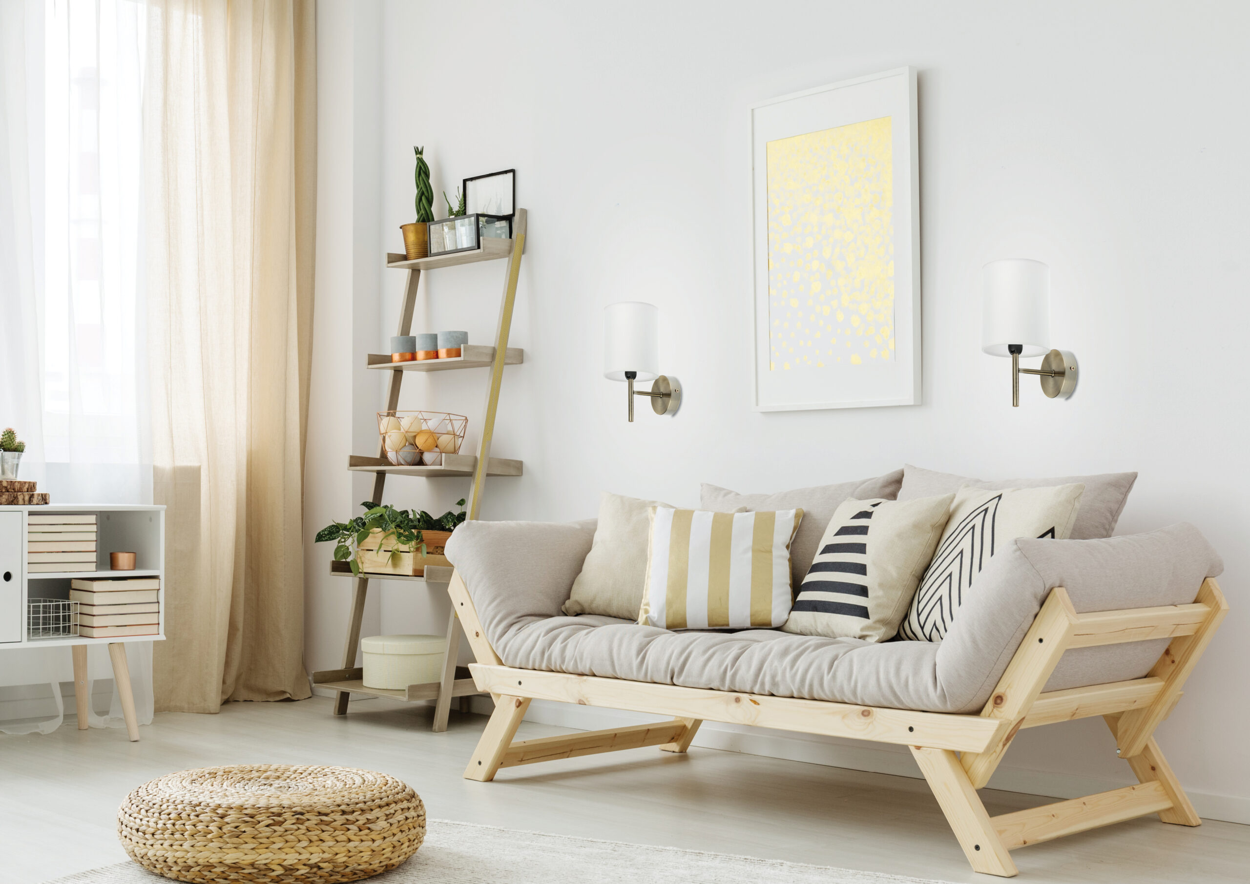 YAN LAMPA KINKIET 1X40W E14 PATYNA - obrazek 3