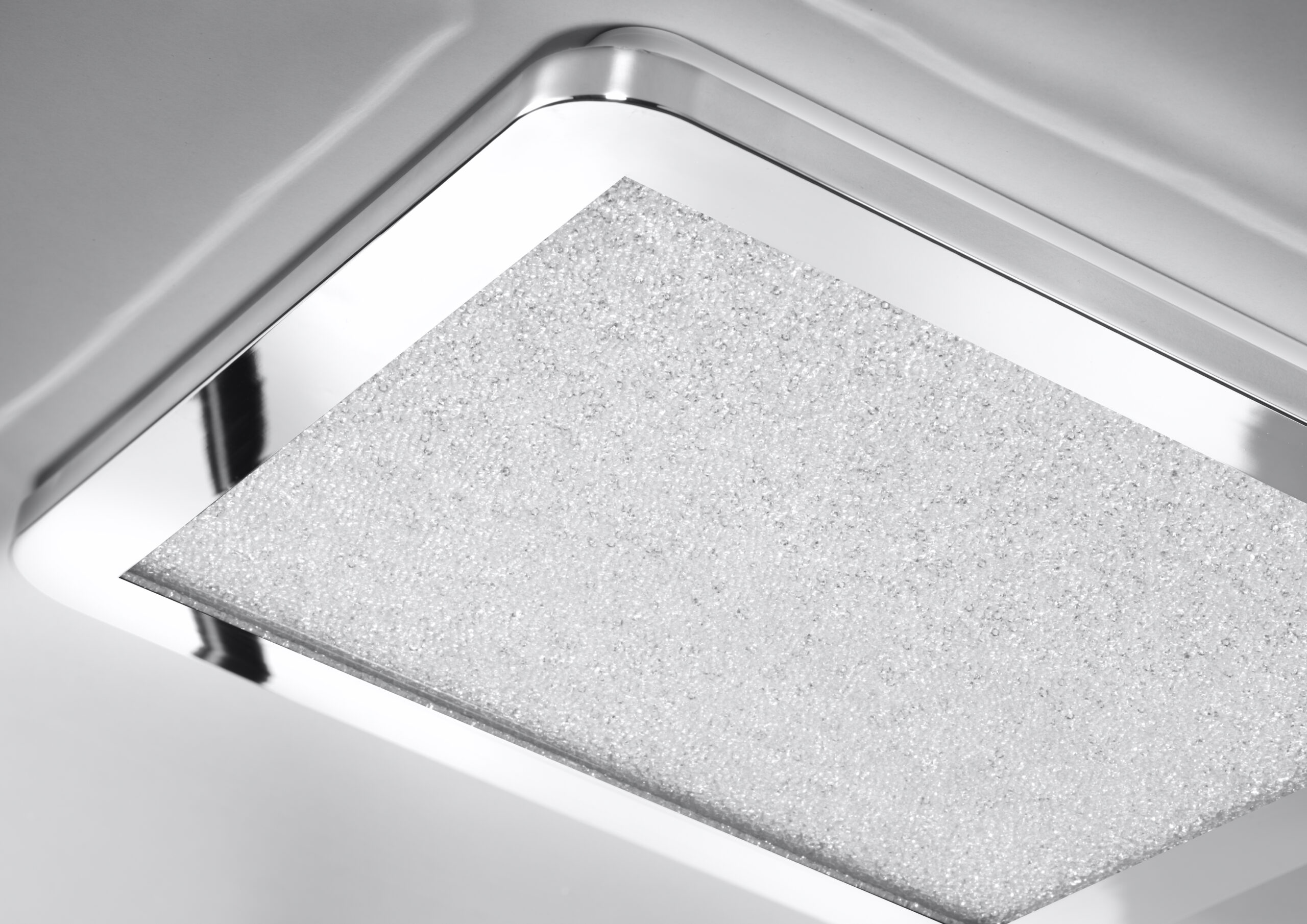 NEXIT LAMPA SUFITOWA PLAFON 30X30 18W LED IP44 CHROM+GRANILA 3000K - obrazek 3