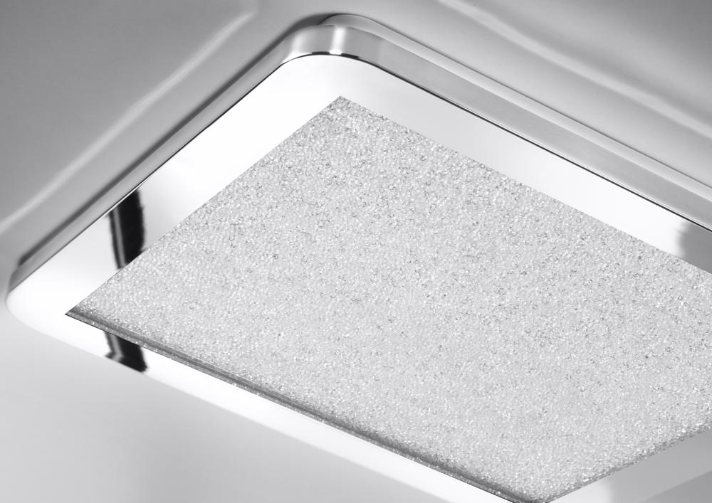 NEXIT LAMPA SUFITOWA PLAFON 30X30 18W LED IP44 CHROM+GRANILA 3000K - obrazek 4