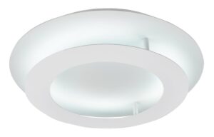 MERLE LAMPA SUFITOWA PLAFON 40 18W LED 3000K BIAŁY