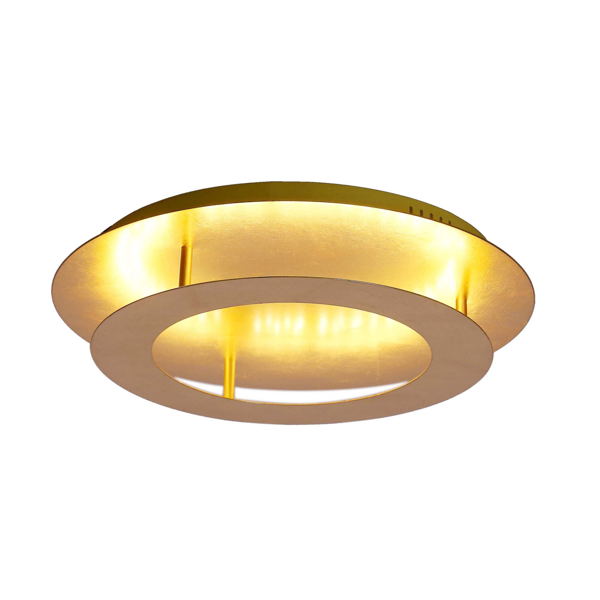 MERLE LAMPA SUFITOWA PLAFON 40 18W LED 3000K ZŁOTY - obrazek 8