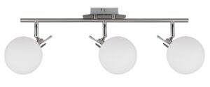 Ghost lampa sufitowa satynowy 3x40w g9 klosz biały