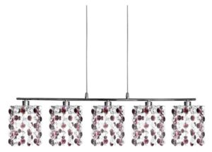 CLASSIC ZWIS 5X40W G9 BURGUND