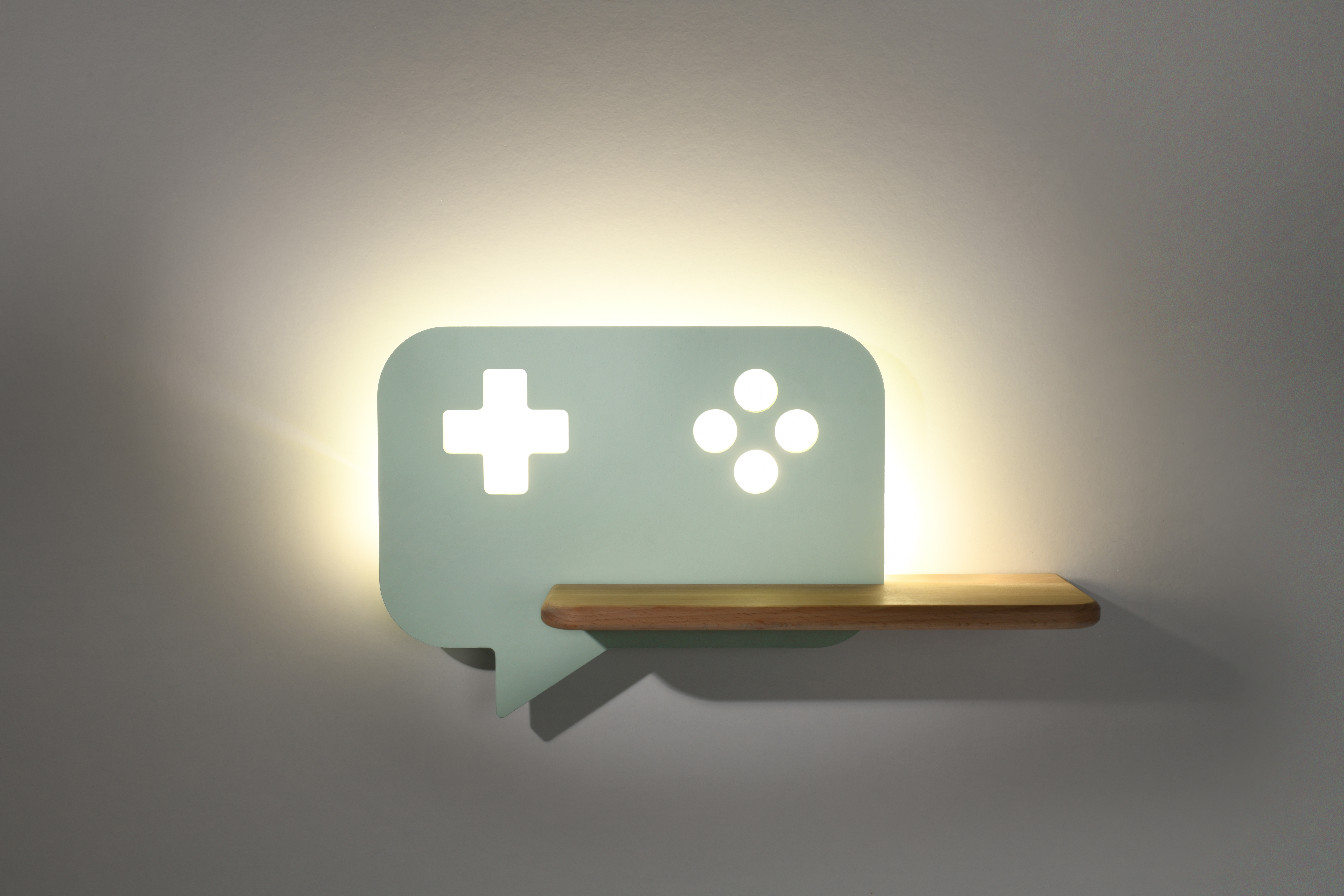LAMPA CONSOLE KINKIET ŚCIENNY 5W LED IQ KIDS MIĘTOWY - obrazek 3