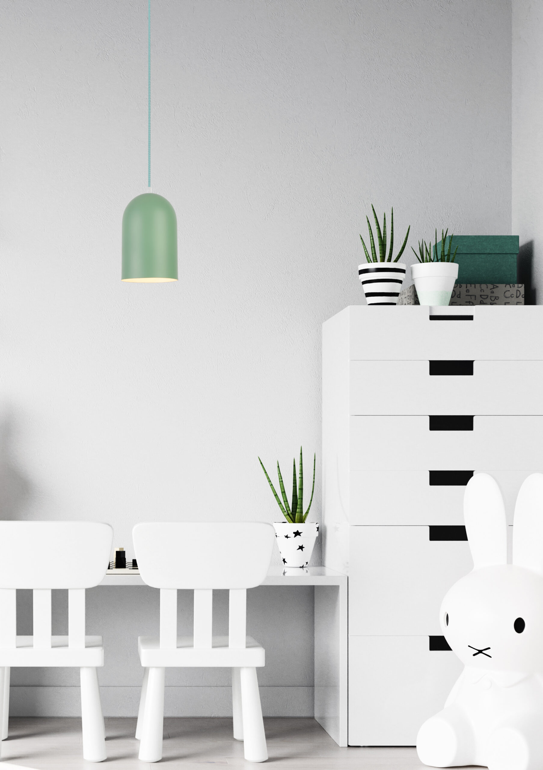 LAMPA WISZĄCA OSS 1 ZIELONY - obrazek 4