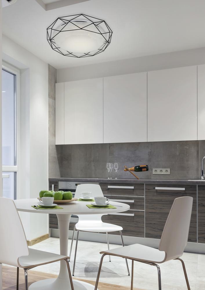 LAMPA PLAFON SVEN 43 24W LED 4000K CZARNY - obrazek 4