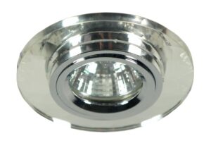 SS-11 CH/WH MR16 CHROM OPR. STROP. STAŁA OKRĄGŁA SZKŁO BEZBARWNE