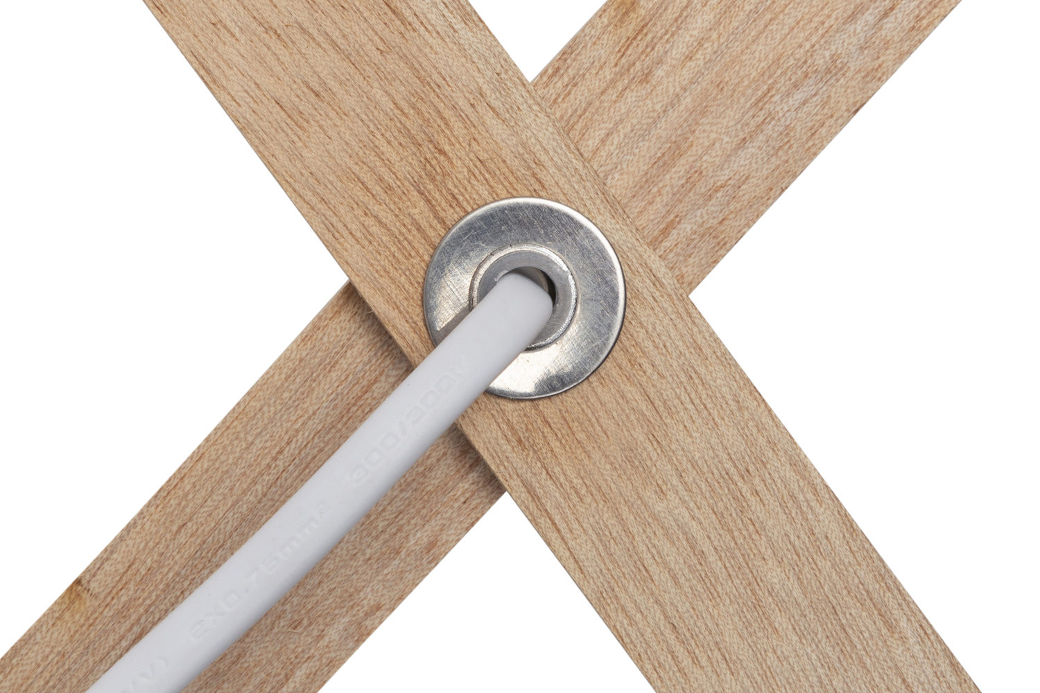 Lampa kinkiet Mito chrom 1X40W E27 abażur biały - obrazek 4