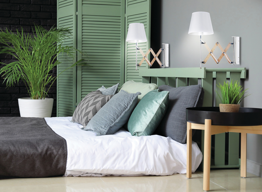 Lampa kinkiet Mito chrom 1X40W E27 abażur biały - obrazek 21