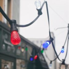 GIRLANDA ŚWIETLNA ZEWNĘTRZNA ROZSTAW 0,5M 20XMAX