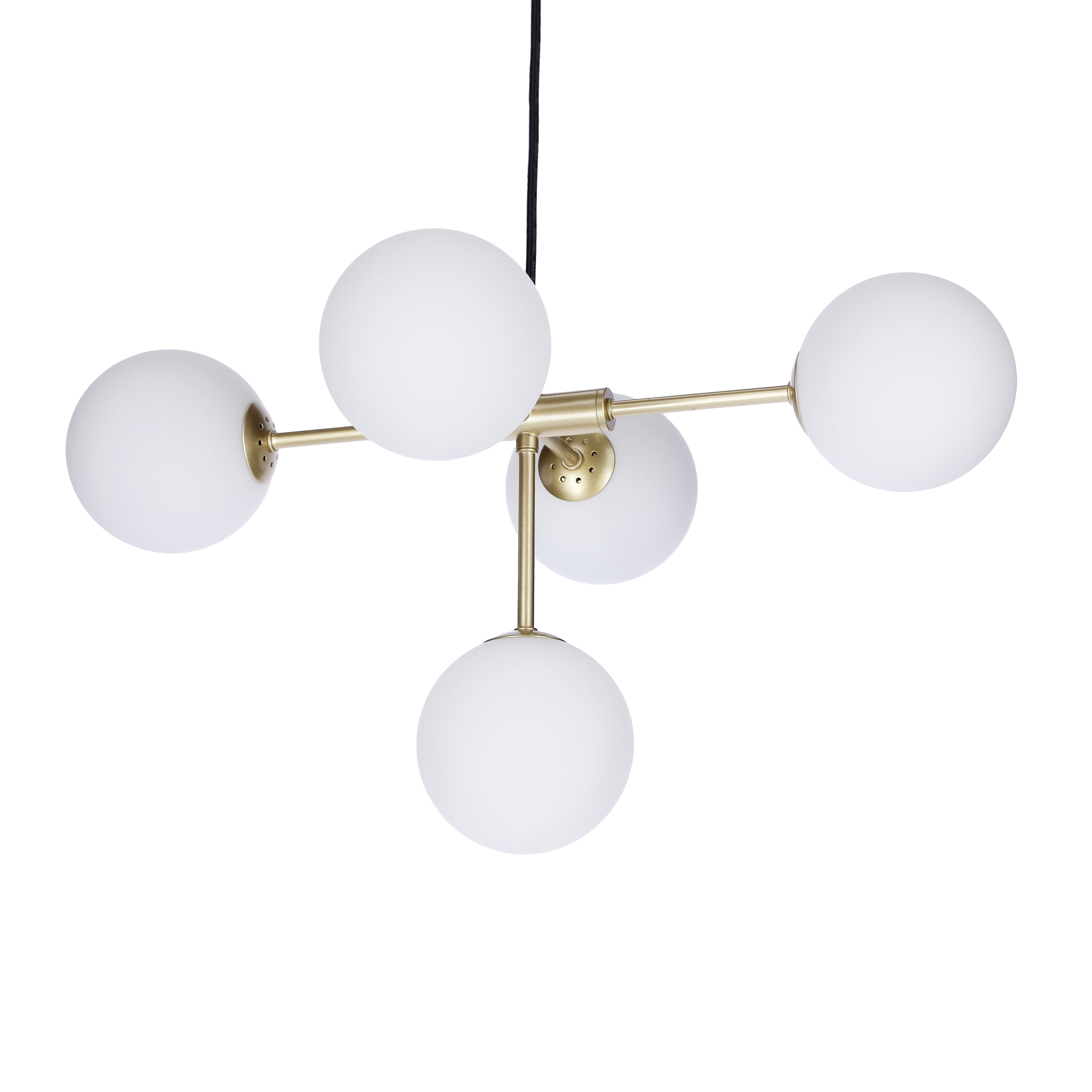 Mati zwis 5x28w g9 mosiądz - obrazek 10