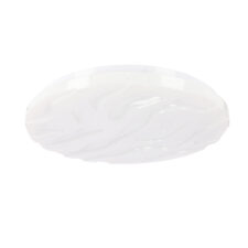 Nevada lampa sufitowa plafon biały 15w led 29 cm klosz biały efekt sky