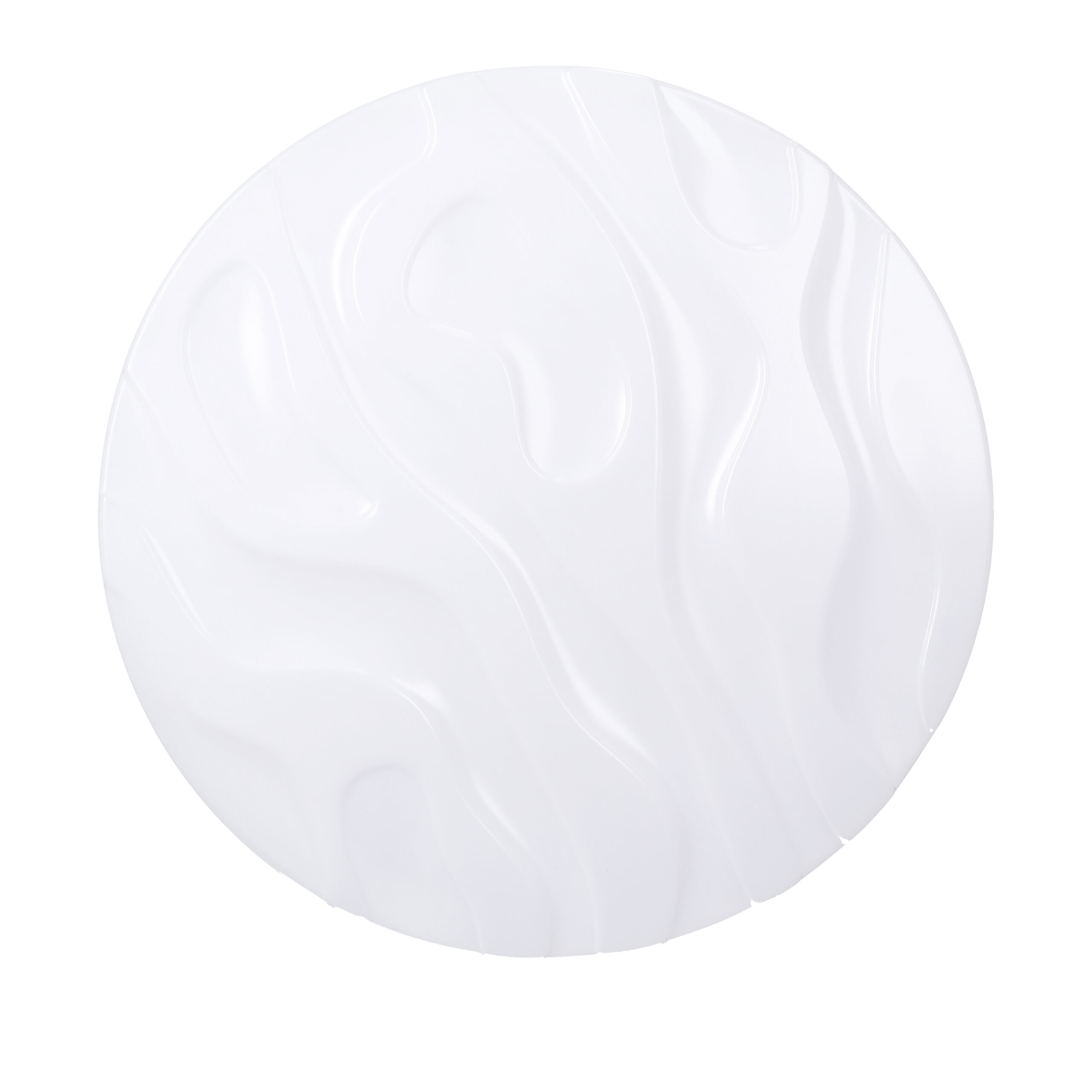 Nevada lampa sufitowa plafon biały 24w led 38,5 cm klosz biały efect sky - obrazek 4